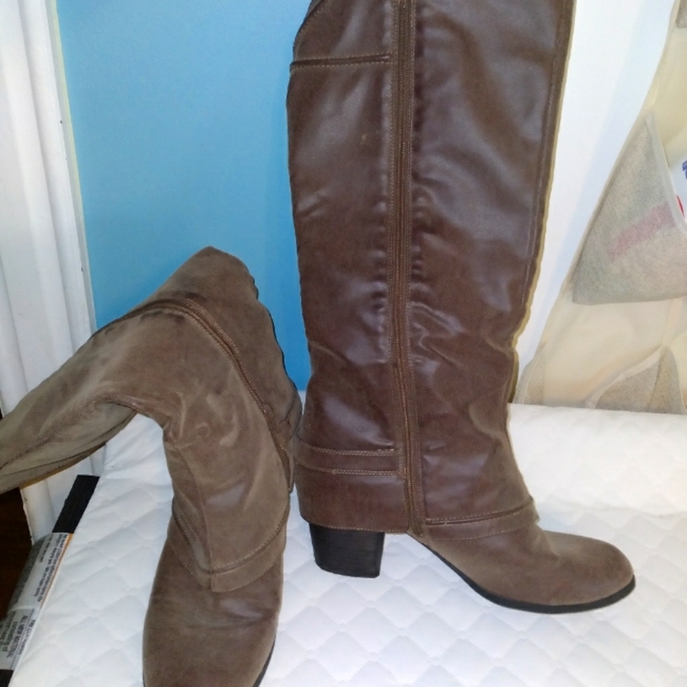Mid calf boots